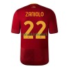 Maillot de Supporter AS Roma Zaniolo 22 Domicile 2022-23 Pour Homme